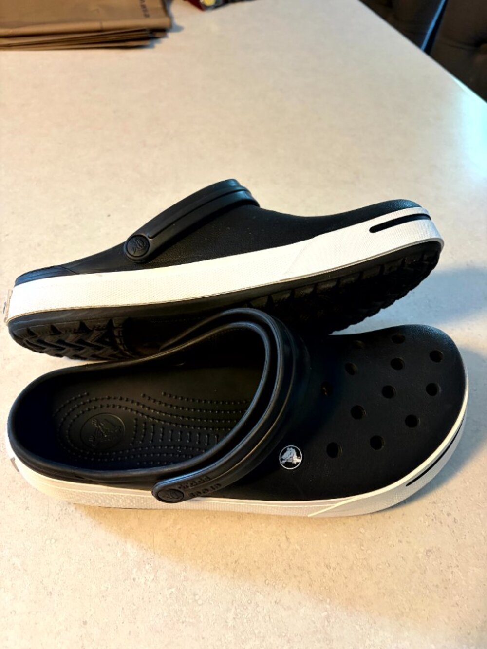 Crocs Crocband II Clog Black Men's Size 11 - Picture 4 of 7